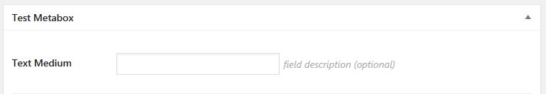 Screenshot of text_small CMB field type