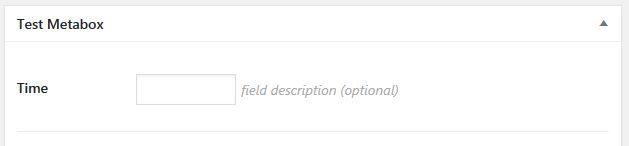 Screenshot of text_small CMB field type