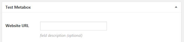 Screenshot of text_small CMB field type